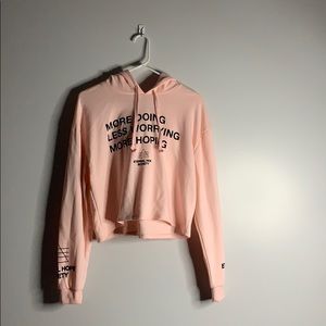 Cropped hoodie